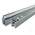 Aluminium regel "Mix&Match" 20x25x1800mm 2 stuks in krimpfolie bc ~