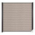 WPC-duo-grijs lamel "Mix&Match" 20x141x1800mm 2 stuks in krimpfolie bc ~