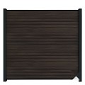 WPC-zwart FSC lamel "Modular-Rhombus Nero20x141x1800mm 6st/set in krimpfolie bc ~