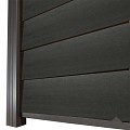 WPC-antraciet FSC lamel zweeds rabat 6,5/20x140(151)x1800mm 2st/set in krimpfolie bc ~