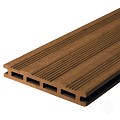 WPC-bruin FSC decking clip 21x145x2250mm semi-ribbel/glad 4 stuks bc ~