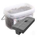 Rock Grey clips tbv WPC (emmer 100 st) ~