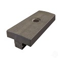 Polymer-antraciet clips (tbv WPC) 100 stuks in emmer bc ~