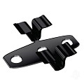 RVS clip 500 stuks in zak  (tbv DuoWood decking) incl. schroeven [zwart] bc ~