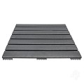 WPC-antraciet FSC tuintegel 7/3L 12mm 24x500x500mm massief glad bc ~