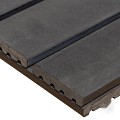 WPC-antraciet FSC tuintegel 14/5L 12mm 24x1000x1000mm glad bc > ~
