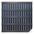WPC-antraciet FSC tuintegel 14/5L 12mm 24x1000x1000mm glad bc > ~