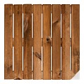 Grenen FSC tuintegel 8/3L 11mm 22x500x500mm glad [bruin geimpregneerd] bc ~