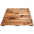 Grenen FSC tuintegel 8/3L 11mm 22x500x500mm glad [bruin geimpregneerd] bc ~