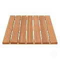 Bangkirai tuintegel 7/3L 12mm 24x500x500mm ribbel bc ~