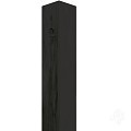 Vuren FSC paal geschaafd zonder punt 68x68x2700  [zwart] bc ~