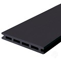 WPC-antraciet FSC decking clip 21x145x2250mm semi-ribbel/glad 4st/s ~