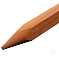 Niové FSC paal geschaafd gepunt 70x70mm glad - lengte: 350 cm ~