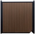 Elephant schutting Stripes houtcomposiet 180x180 cm Natural Dark Brown ~