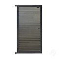 Elephant tuindeur Dark Line aluminium rhombus 40x900x1740mm antraciet incl. krukken/slot/beslag ~