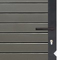 Elephant tuindeur Dark Line aluminium rhombus 40x900x1740mm antraciet incl. krukken/slot/beslag ~