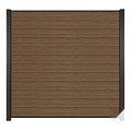 Elephant lamel Mix&Match houtcomposiet FSC 20x141x1800mm (2 stuks) co-ex Natural dark brown ~