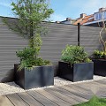 Elephant lamel triple Rhombus houtcomposiet FSC 20x141x1800mm (6 stuks) co-ex natural grey ~
