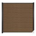 Elephant lamel Mix&Match houtcomposiet FSC 20x282x1800mm (2 stuks) co-ex Natural dark brown ~