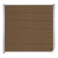 Elephant lamel Mix&Match houtcomposiet FSC 20x282x1800mm (2 stuks) co-ex Natural dark brown ~