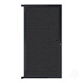 Elephant tuindeur kit Mix&Match aluminium zwart 40x900x1800mm zwart gepoedercoat+krukken/slot/besl ~