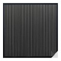 Elephant schutting Stripes houtcomposiet 180x180 cm Antraciet ~