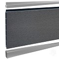 Elephant schutting Modular Evo houtcomposiet 180x97 cm Rock Grey, alu profielen ~