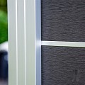 Elephant lamellen Modular Evo houtcomposiet 2x20x180 cm Rock Grey (2 st) 180x20 cm ~