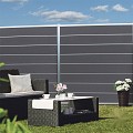 Elephant lamellen Modular Evo houtcomposiet 2x20x180 cm Rock Grey (2 st) 180x20 cm ~
