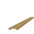 Vuren geschaafde afdeklat met sponning (5,2 cm) 1,9x7x181,5 cm t.b.v. recht/toogscherm, groen geïmpr
