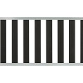 WPC-antraciet FSC tuinhek "Design" 10L 14mm 17x1800x800mm RVS bc ~
