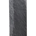 Decoplaat Black Slate 220x50x4-6 cm. (uitlopend 2026) OP=OP ~