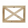 Grenen boerenland deur 75x100 cm~