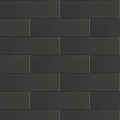 Garden Wall Black met facet 60x12x12 cm. ~