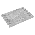 Vietnamese hardsteen 20x5x5 cm, oppervlak grof geschuurd, kanten gezaagd met facet ~