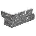 Stone Panel Grey Quarzite hoek (40+20)x15x1,5-2,5 cm. (uitlopend 2026) OP=OP ~