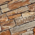 Stone Panel "Rustic" Terra 60x15x3-4 cm ~