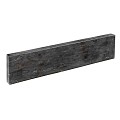 Opsluitband Spotted Bluestone gezoet met facet 100x20x6 cm. ~