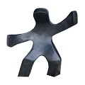 Sculpture Waving Child (Left) 80 cm. (uitlopend 2026) OP=OP ~