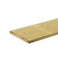 Vuren  plank geschaafd, geïmpregneerd  1,8x19,5x300~