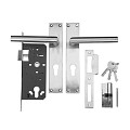 RVS slot t.b.v. stalen frame~