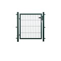 Enkele poort groen, compleet