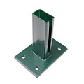 Bodemplaat rechthoek groen 10x15cm~