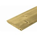 Vuren  rabat, overhangend 300 cm~