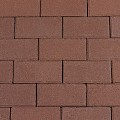 Bisschopsmuts paars 29,5x21/10,5x8 cm. S-top ~