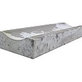 Watergreppel Met Opsprong 100X20/15X45 Type Iiib Grijs (molgoot) ~