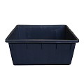 Rechthoek kuip 150 liter l.80 x b.63 x h.38 cm ~