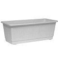 Balkonbak STANDARD 40 cm wit ~