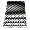 Gras/grindplaat 120 x 80 x 3,8 cm ZWART ~