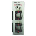 Toolflex steelklem ø 20/30 mm zwart 2 st ~